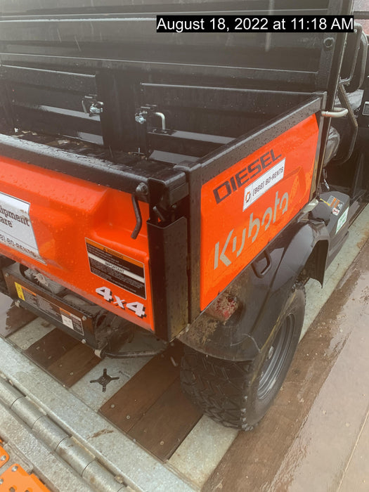 2021 Kubota RTV-X1140W-H Plastic Canopy, Windshield Acrylic Clear, LED Strobe Light, Wire Harness Kit, Back up Alarm