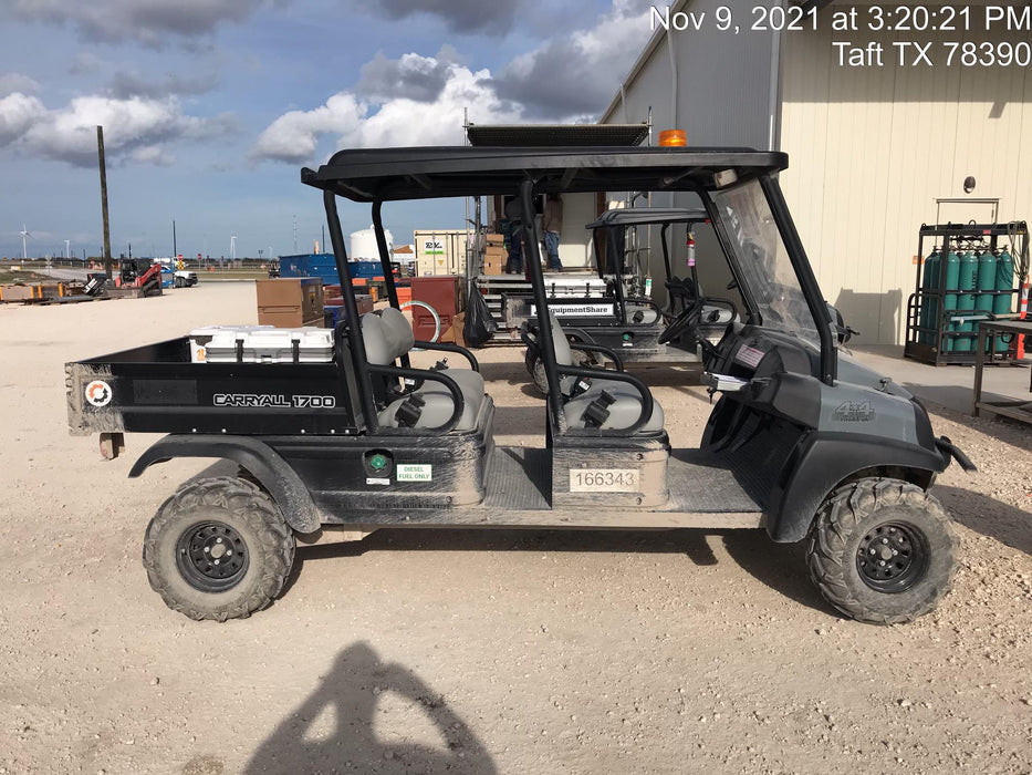 2021 Club Car CA1700D Canopy, Diesel, 4 Passenger