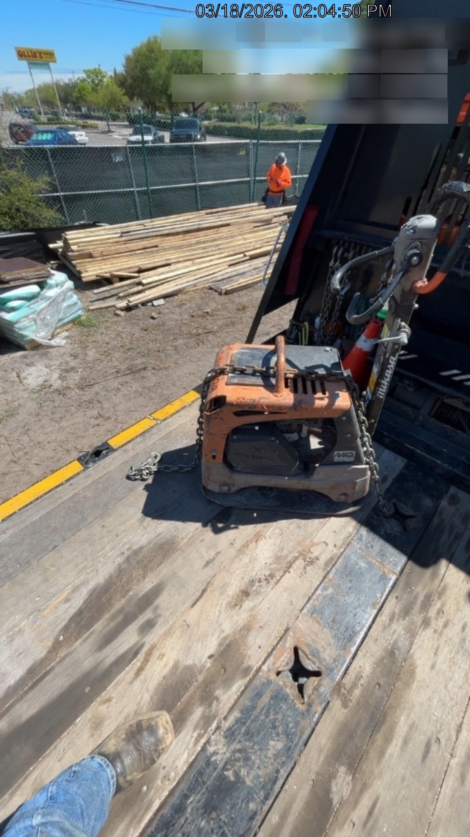 2023 Multiquip MVH158 Honda GX200, 17" Plate, Gas