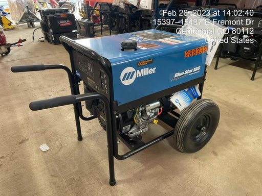 2023 Miller Electric Blue Star 185 Engine Driven Welder, Electric Start, 13 hp, Gas, 6,500 W Peak 907664