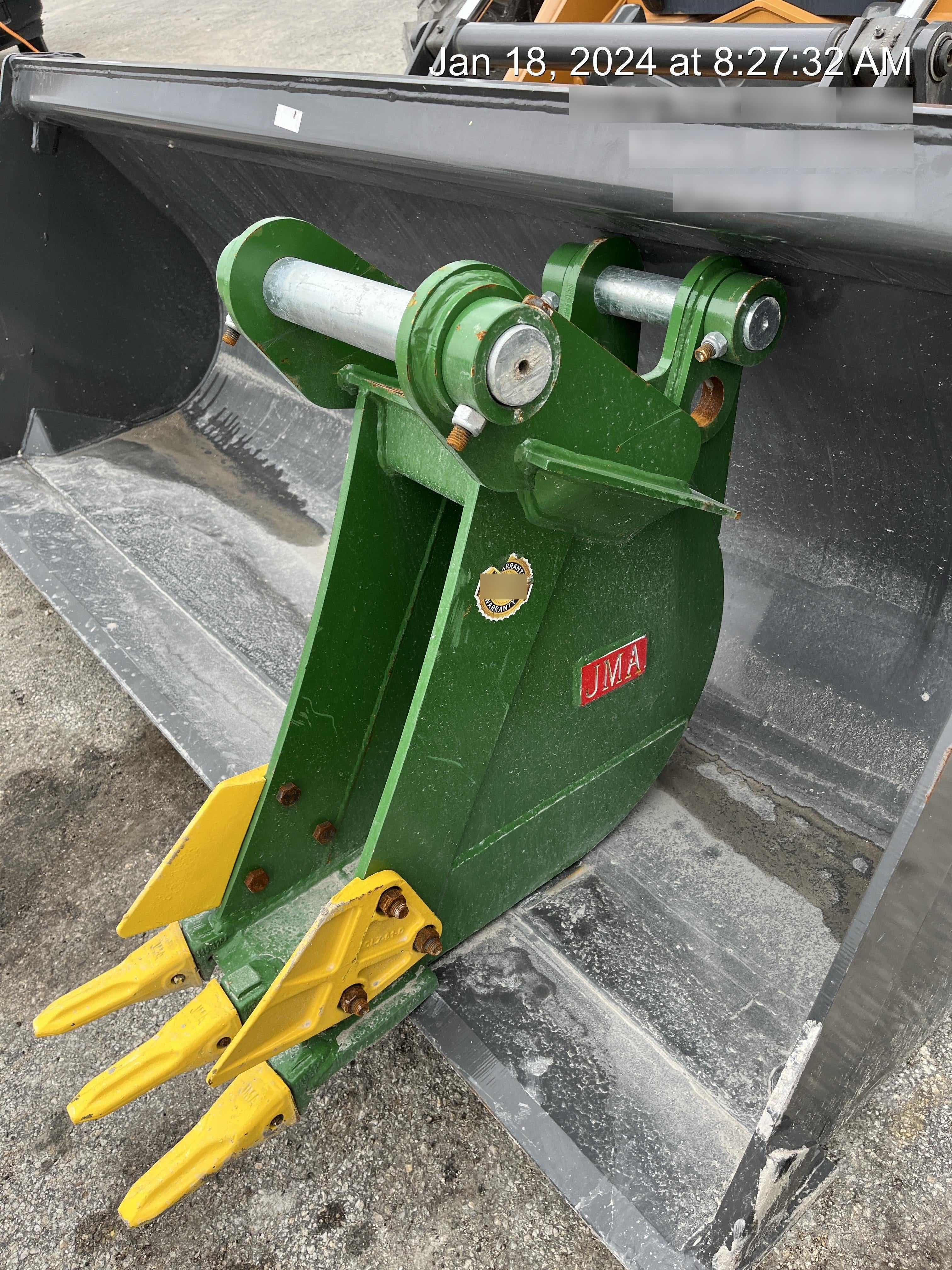 2023 JMA ATTACHMENTS 8" Cribbing Bucket - JMA