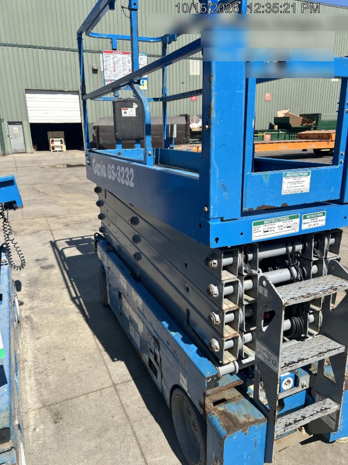 2019 Genie GS-3232 Genie GS-3232 Scissor Lift w/Standard Options