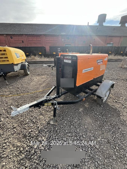 2022 Lincoln Electric LE400 Kubota V1505, Trlr, Cable Rack, Light Kit, ES Decals, T3