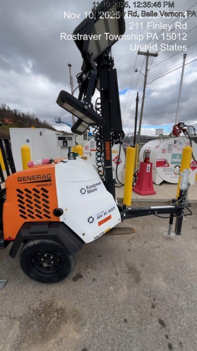 2023 Generac MLT2 Diesel, Flex Switch 120V Input, Powerzone Controller, (4) 320W LED Lights, 4kW Generator, 39.9 Gal Fuel Tank, 2" Ball, T3