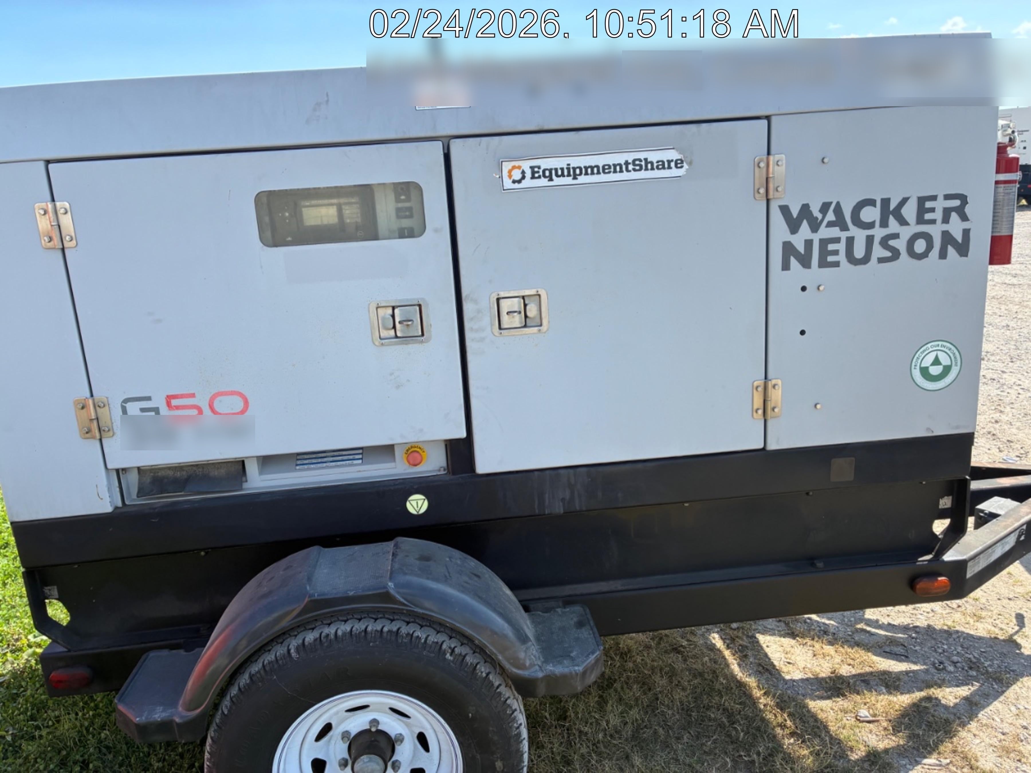 2020 WACKER NEUSON G50