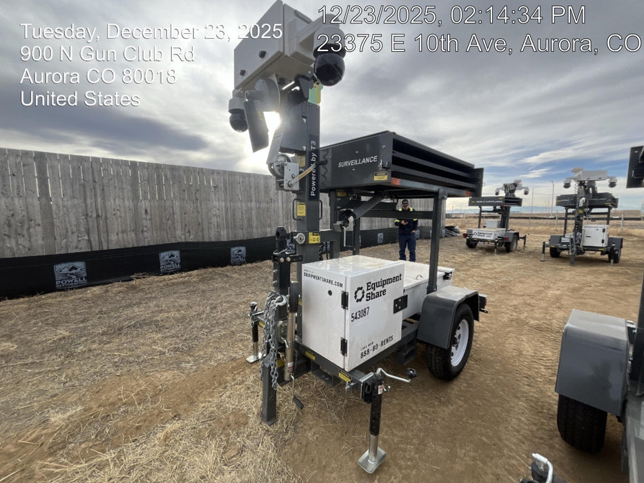 2025 NATIONAL SIGNAL Sunray Solar-Powered Mobile Integrator Tower