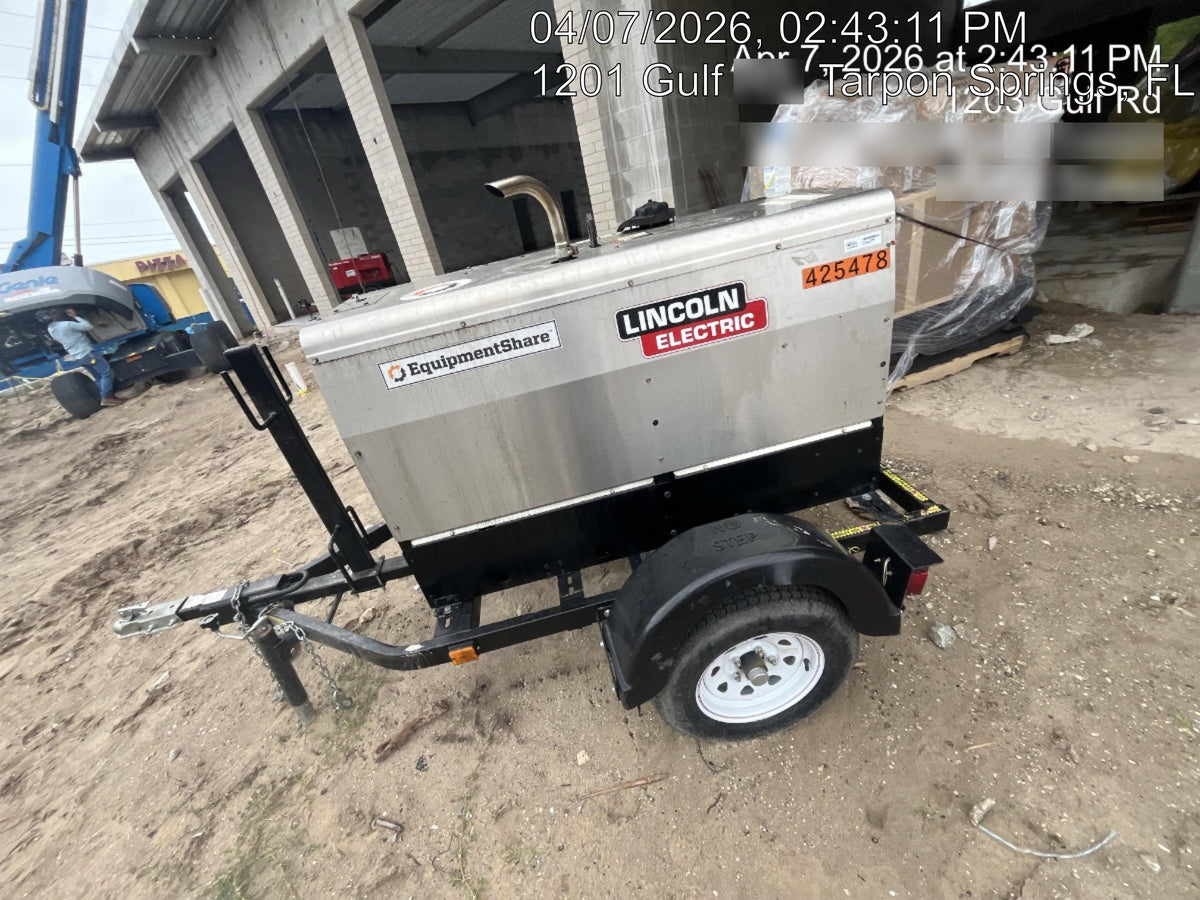 2024 Lincoln Electric LE400 Kubota V1505, Trlr, Cable Rack, Light Kit, ES Decals, T3