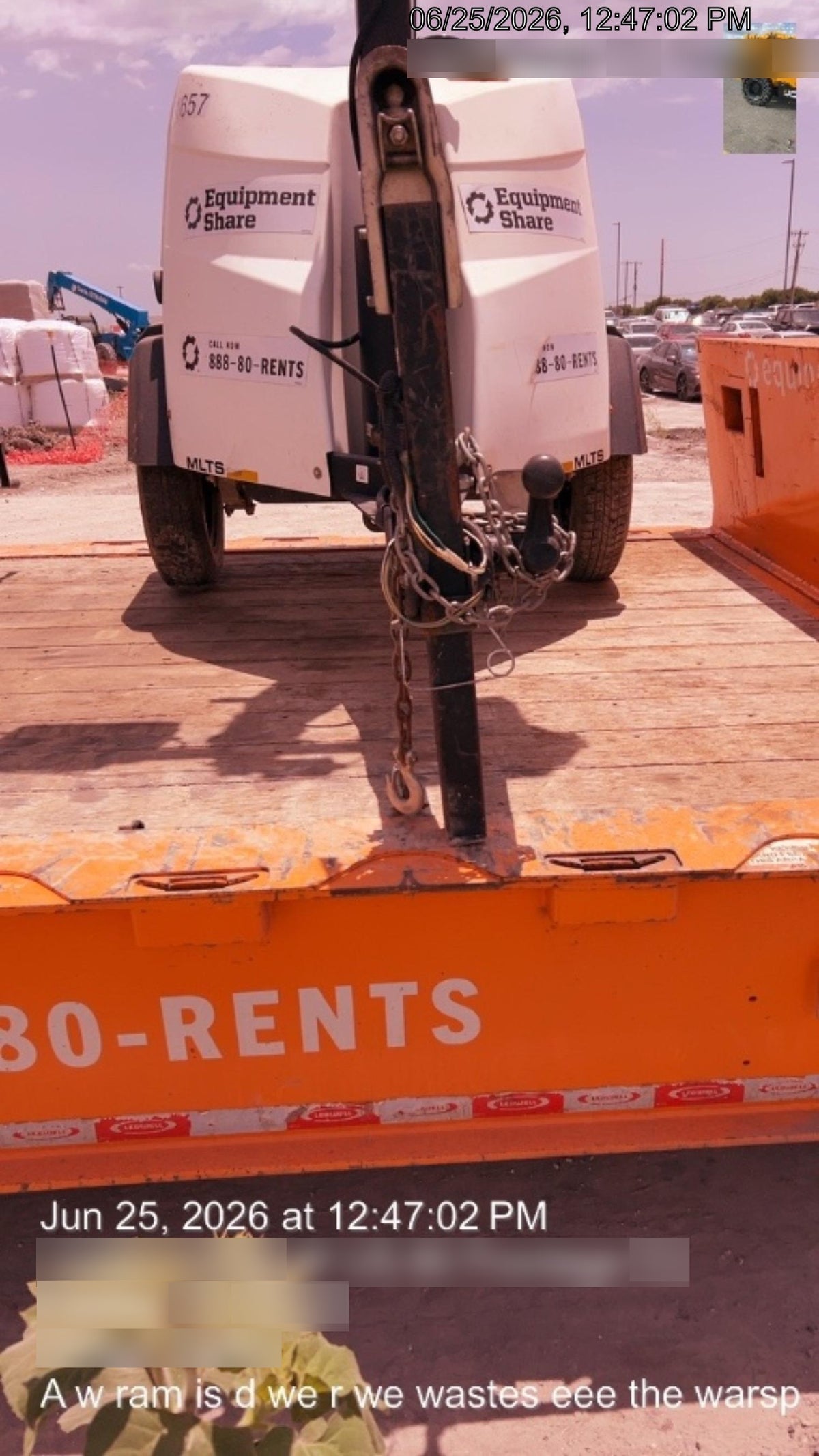 2023 Generac MLT2 Diesel, Flex Switch 120V Input, Powerzone Controller, (4) 320W LED Lights, 4kW Generator, 39.9 Gal Fuel Tank, 2" Ball, T3