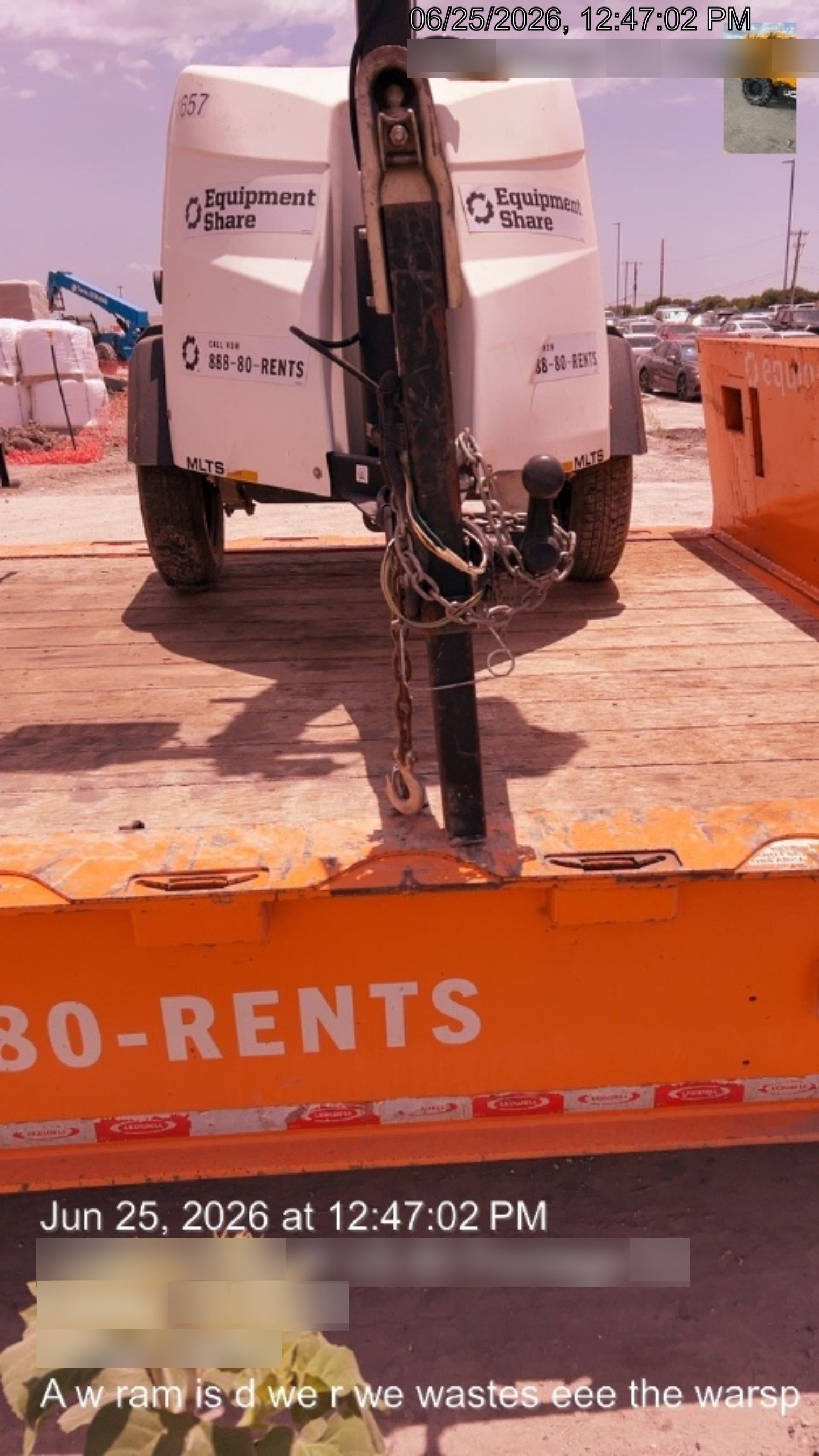 2023 Generac MLT2 Diesel, Flex Switch 120V Input, Powerzone Controller, (4) 320W LED Lights, 4kW Generator, 39.9 Gal Fuel Tank, 2" Ball, T3