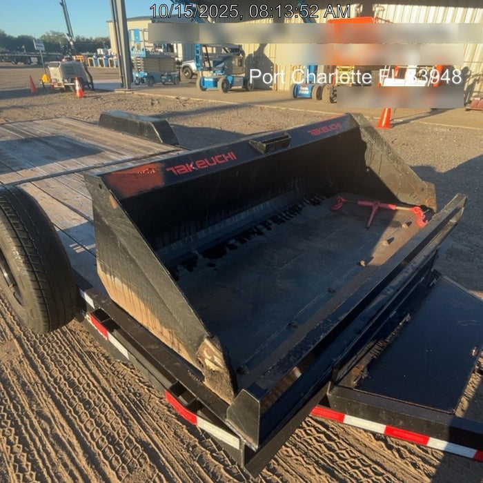 2025 TAKEUCHI 80" Smooth Bucket - Takeuchi