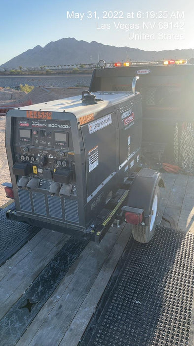 2021 Lincoln Electric Dual Maverick 200/200X Ready Pak 3 (includes trailer, cable rack, fender light kit)