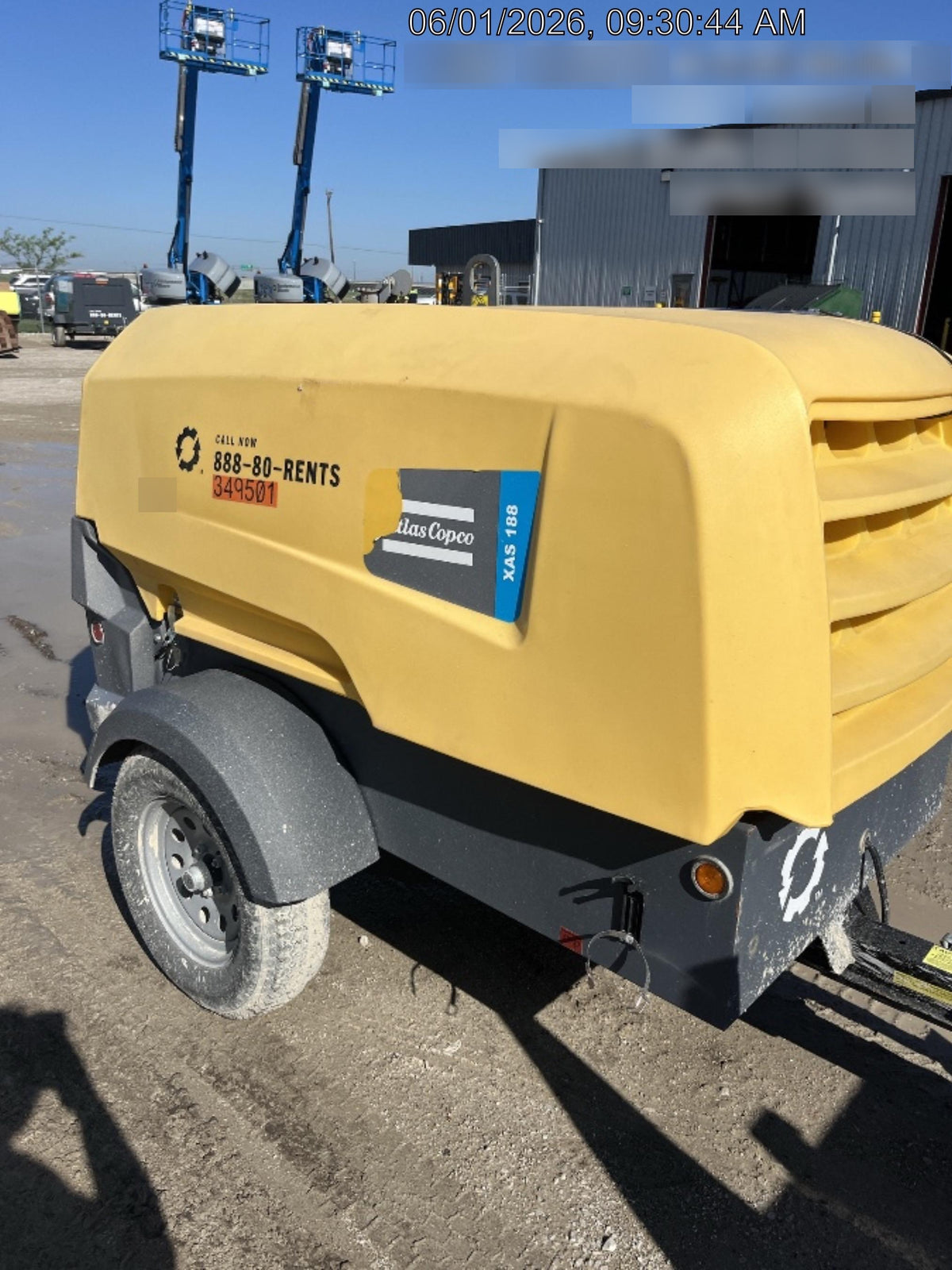 2023 ATLAS COPCO XAS188 CWK