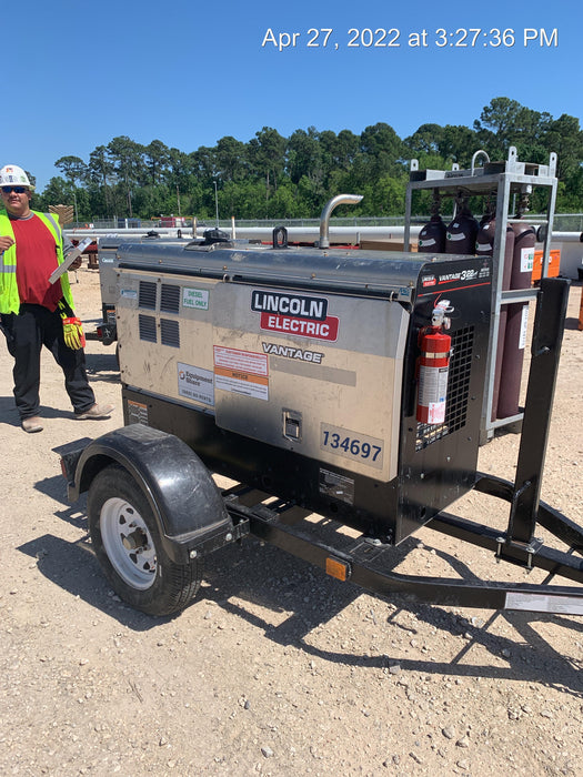 2021 Lincoln Electric Vantage 322 Ready Pak 3