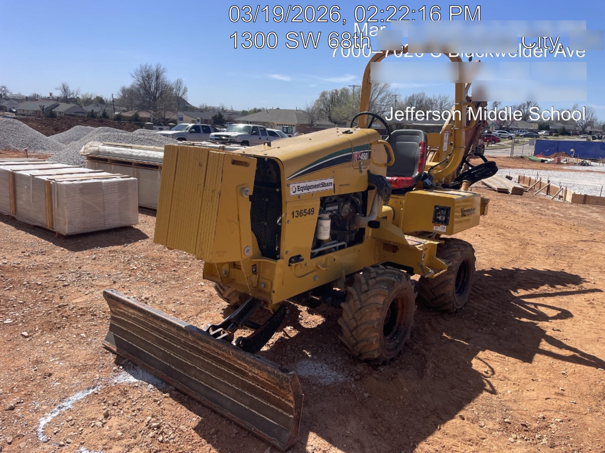 2021 VERMEER RTX450