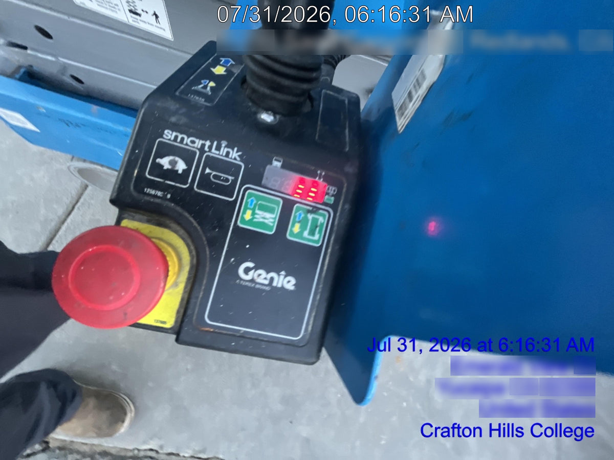 2019 Genie GS-1930 Fixed rails with chain Entry