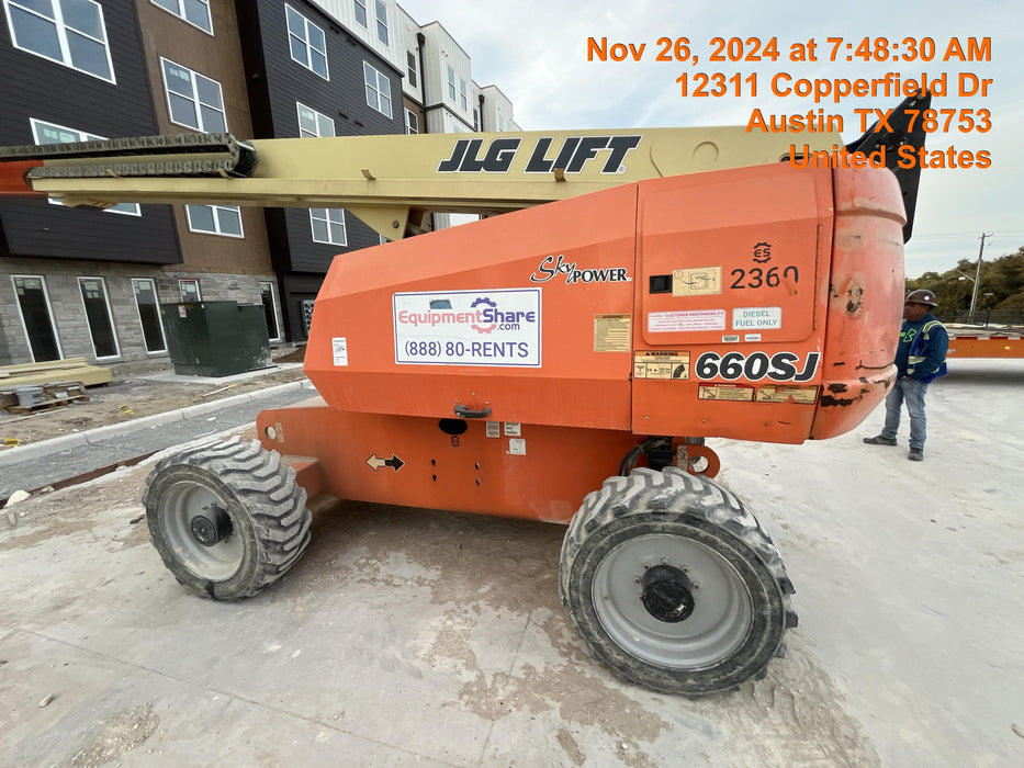 2016 JLG 660SJ