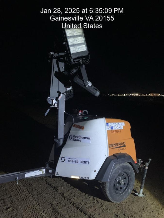 2023 Generac MLT2 Diesel, Flex Switch 120V Input, Powerzone Controller, (4) 320W LED Lights, 4kW Generator, 39.9 Gal Fuel Tank, 2" Ball, T3