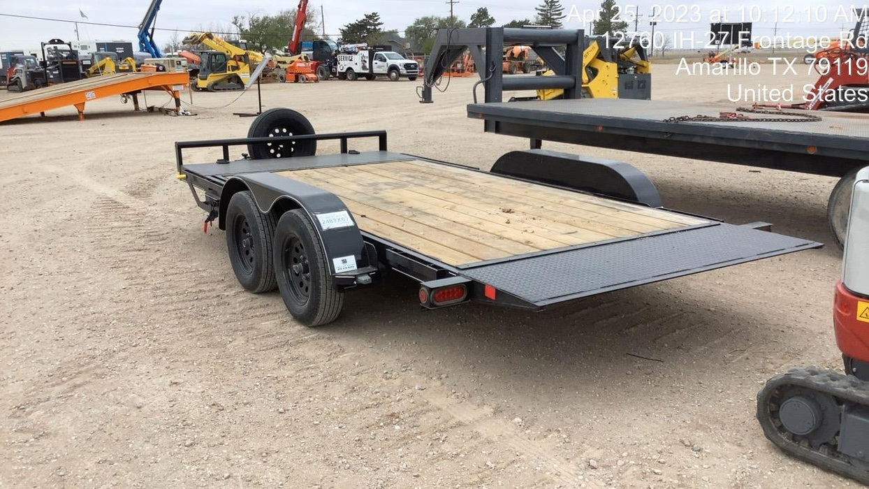 2023 BUCK DANDY 16' Light Duty Tilt Car Hauler