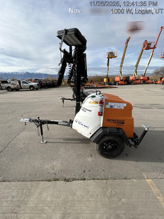 2024 Generac MLT2 Diesel, Flex Switch 120V Input, Powerzone Controller, 
(4) 320W LED Lights, 4kW Generator, 39.9 Gal Fuel Tank, 2" Ball, T3