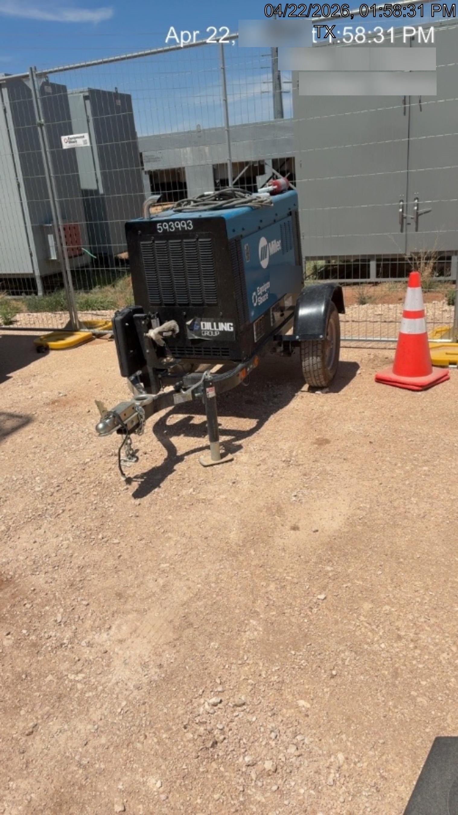 2025 MILLER ELECTRIC BIG BLUE 400
