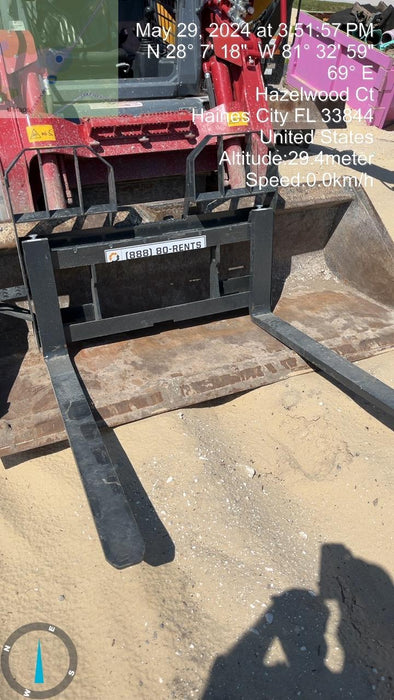 2024 BOBCAT 48" Pallet Forks - Bobcat