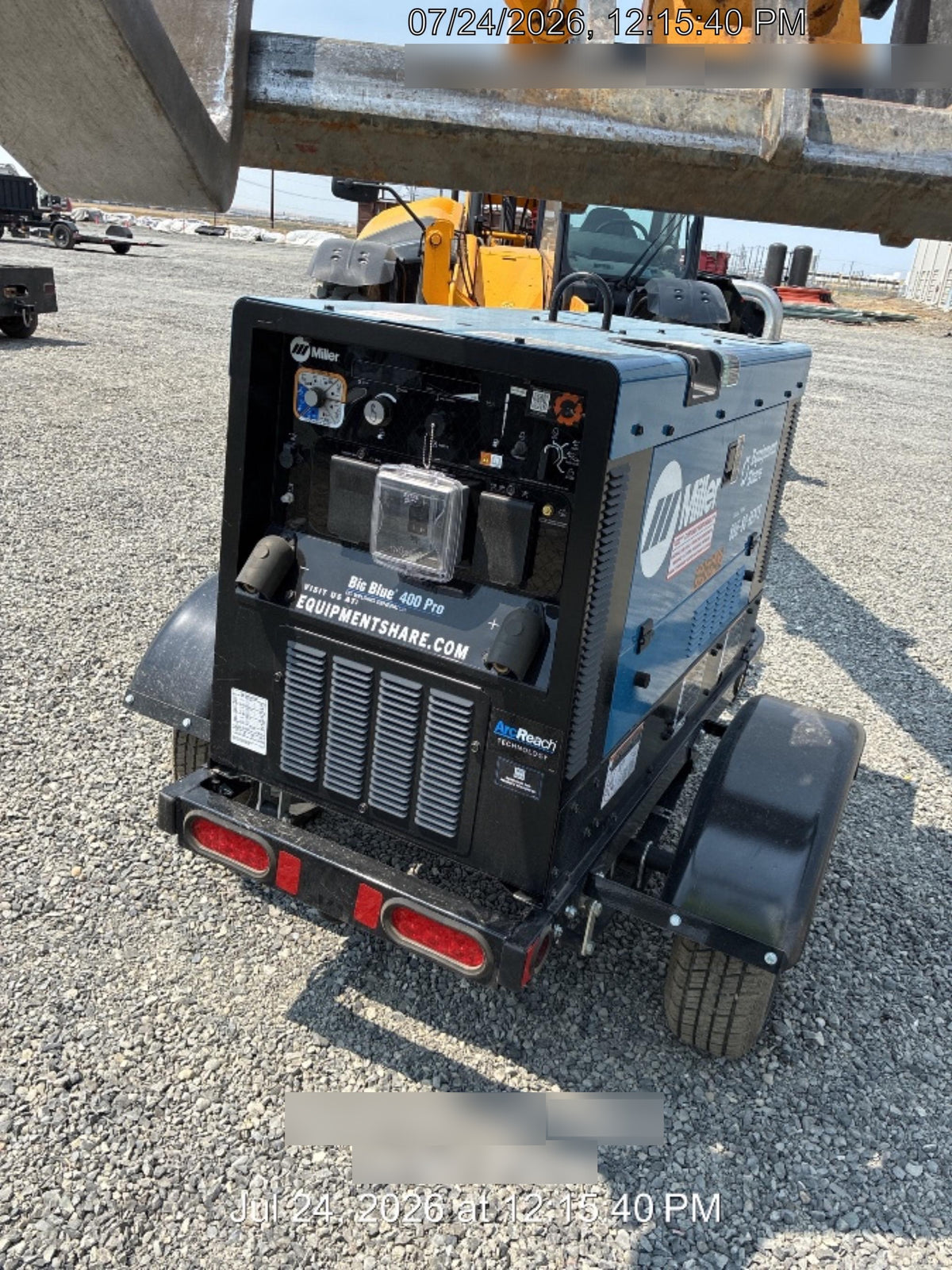 2026 MILLER ELECTRIC BIG BLUE 400
