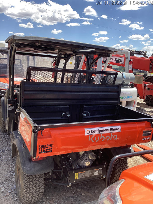 2021 Kubota RTV-X1140W-H Plastic Canopy, Windshield Acrylic Clear, LED Strobe Light, Wire Harness Kit, Back up Alarm