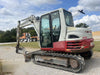2019 Takeuchi TB290 Cab/Heat/AC Rubber tracks, Dozer blade, Travel alarm, Auxiliary hydraulics Manual QC, Hydraulic thumb, 18", 24", and 36" Buckets