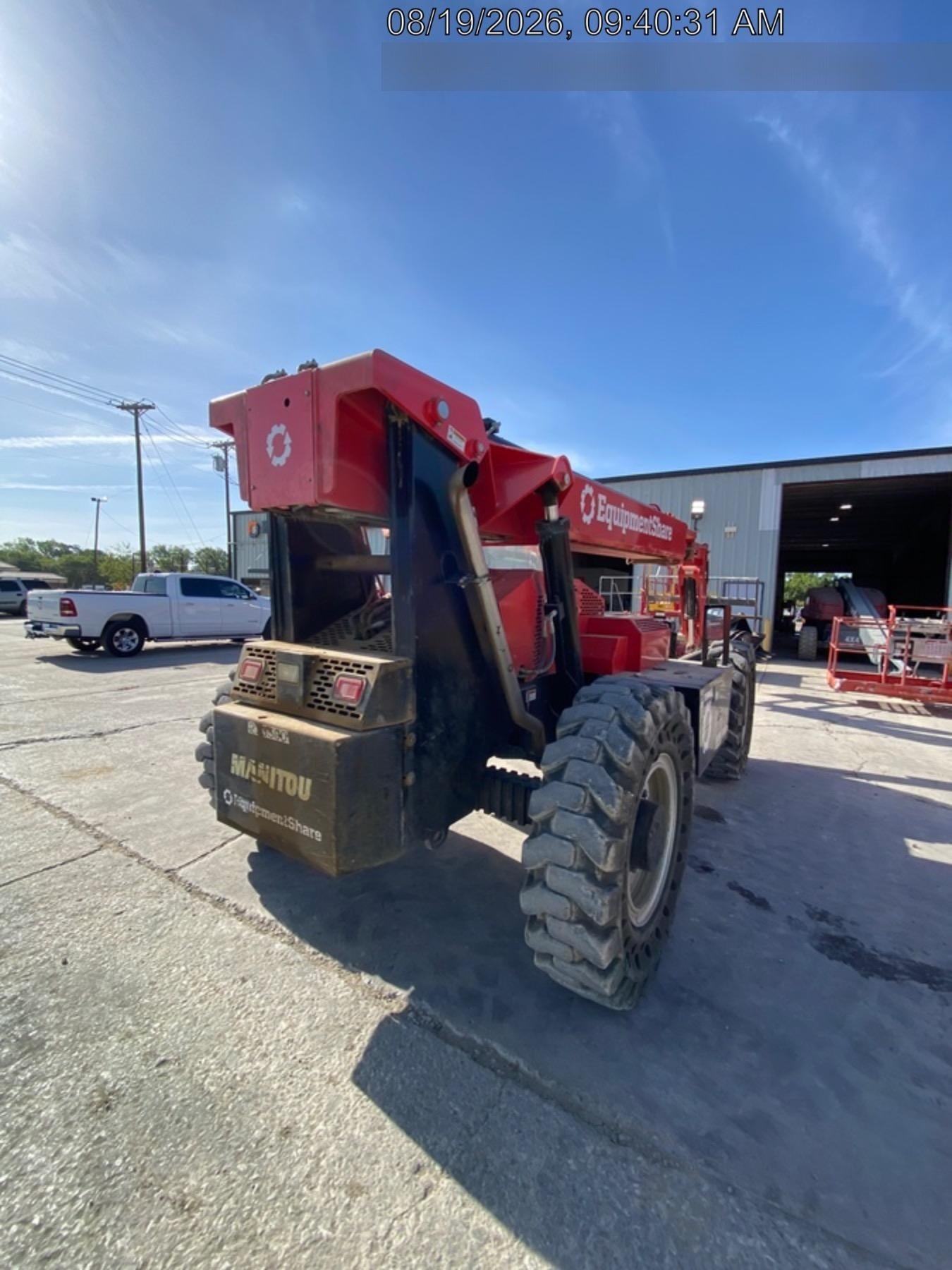 2022 Manitou MTA10055 120Hp Dsl, Cab/Heat/Air, Sld Tires, LED WL, Bcn, L Hook, EST-Kpd