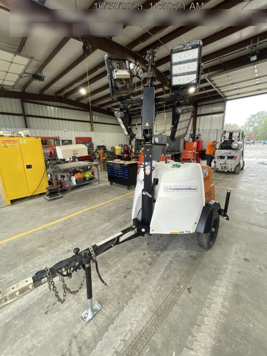 2023 Generac MLT2 Diesel, Flex Switch 120V Input, Powerzone Controller, 
(4) 320W LED Lights, 4kW Generator, 39.9 Gal Fuel Tank, 2" Ball, T3