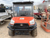 2022 Kubota RTV-X1140W-H Plastic Canopy, Windshield Acrylic Clear, LED Strobe Light, Wire Harness Kit, Back up Alarm