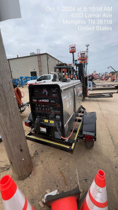 2024 Lincoln Electric LE400 Kubota V1505, Trlr, Cable Rack, Light Kit, ES Decals, T3