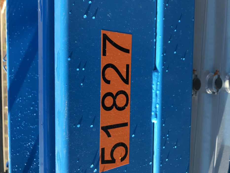 2019 Genie GS-1930 Fixed Rails with Chain Entry