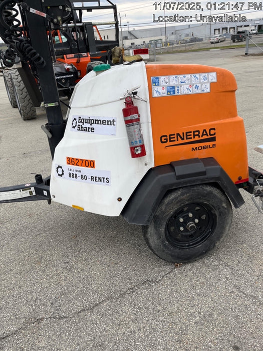 2023 Generac MLT2 Diesel, Flex Switch 120V Input, Powerzone Controller, 
(4) 320W LED Lights, 4kW Generator, 39.9 Gal Fuel Tank, 2" Ball, T3