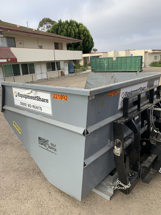 2021 GLOBAL 4cy Self-Dump Hopper w/Poly Caster Kit Global