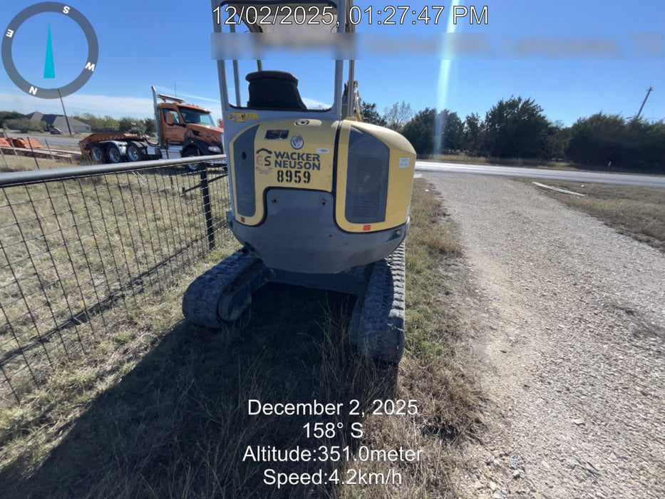 2018 WACKER NEUSON EZ38