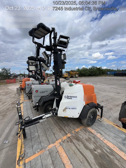 2024 Generac MLT2 Diesel, Flex Switch 120V Input, Powerzone Controller, 
(4) 320W LED Lights, 4kW Generator, 39.9 Gal Fuel Tank, 2" Ball, T3