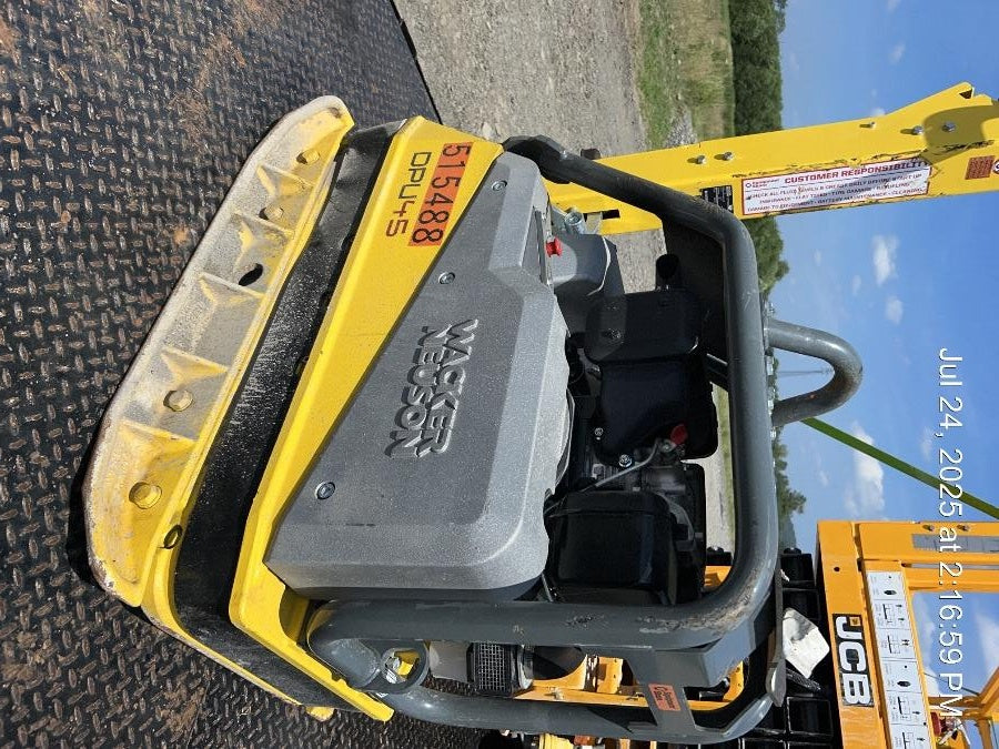 2020 Wacker Neuson DPU4545HEH Walk Behind Reversible Plate Compactor, Diesel