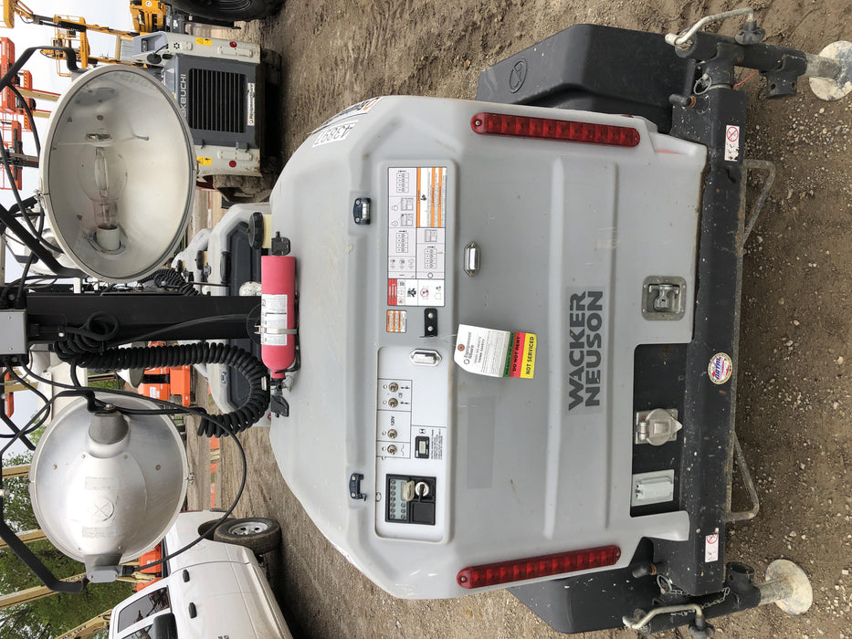 2019 Wacker Neuson LTV6L-MH Wacker Neuson LTV6L Mobile Light Tower w/Fuel Level Sensor Installed