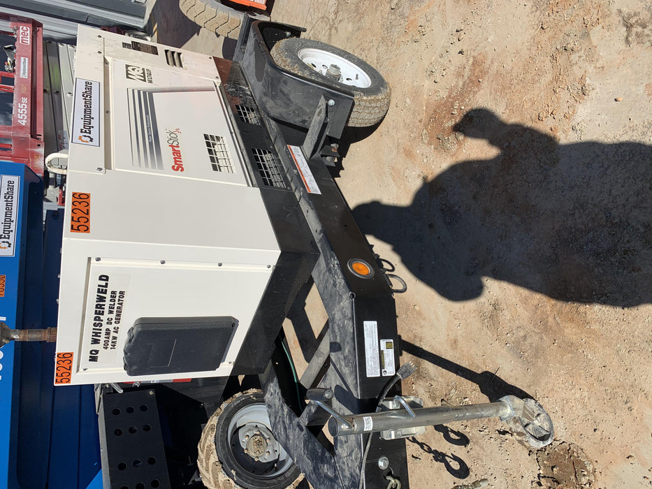 2019 Multiquip DLW400ESA4 Dual Pack, Trailer Mounted