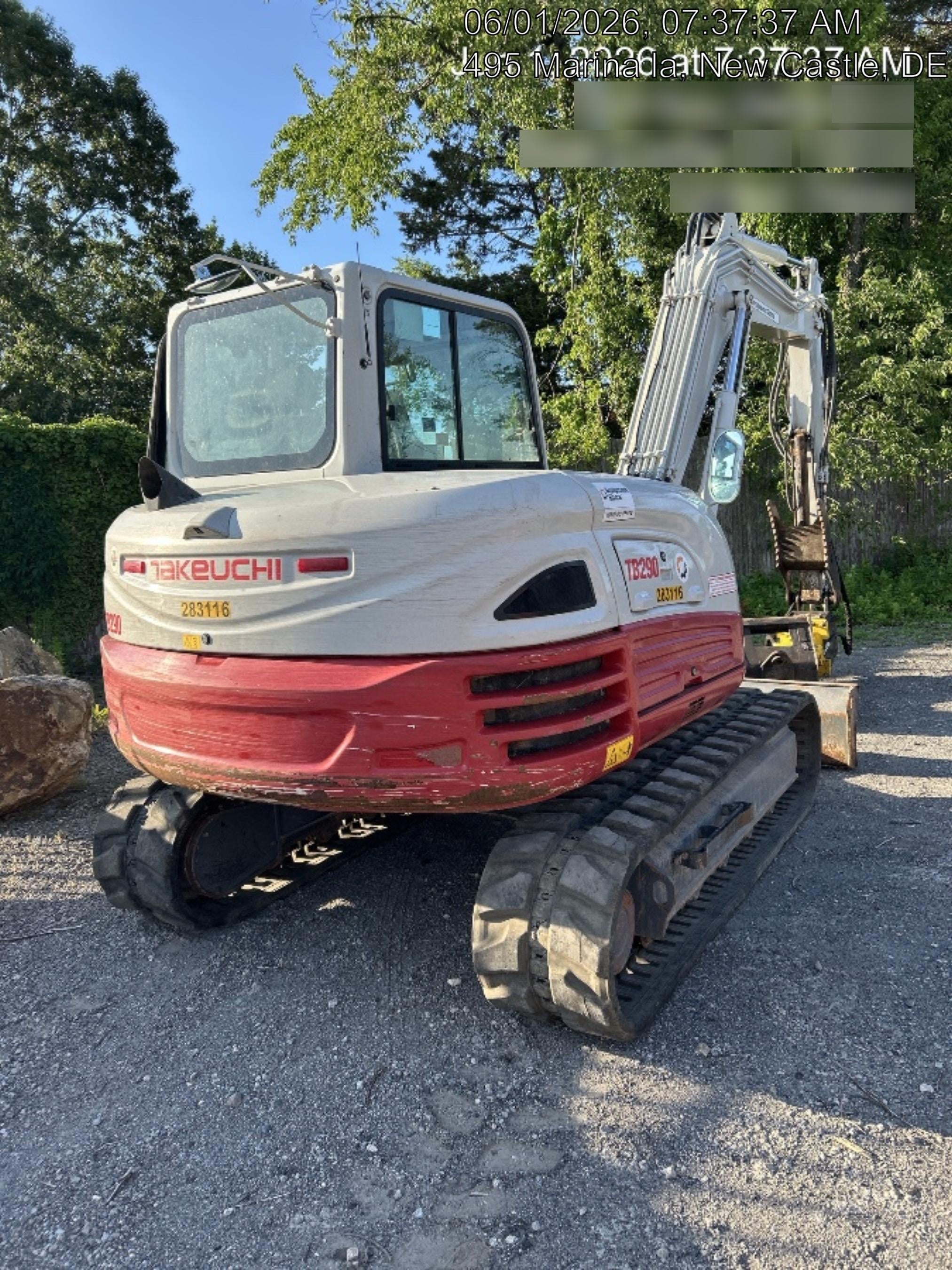2022 TAKEUCHI TB290-CR