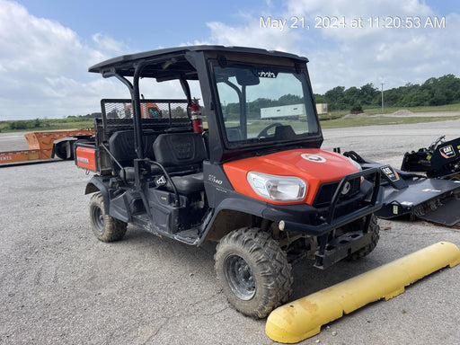 Kubota RTV-X1140W-H 4wd Utility Cart, LED Strobe, Windshield Tempered Glass, Pastic Canopy, Wire Harness Kit, Backup Alarm