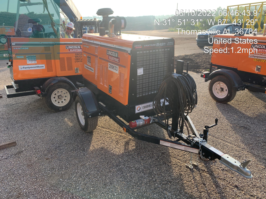 2022 Lincoln Electric Vantage 549X VANTAGE 549X READY-PAK 3