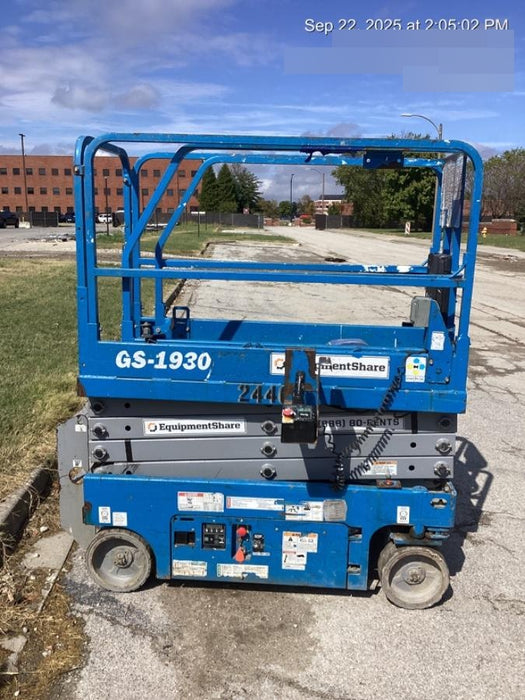 2019 Genie GS-1930 Genie GS-1930 Scissor Lift w/Standard Options