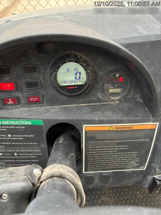 2023 CLUB CAR CA1700D (Canopy)