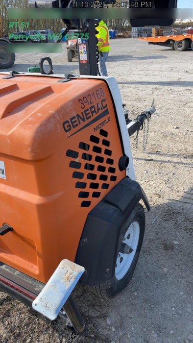 2024 Generac MLT2 Diesel, Flex Switch 120V Input, Powerzone Controller, 
(4) 320W LED Lights, 4kW Generator, 39.9 Gal Fuel Tank, 2" Ball, T3