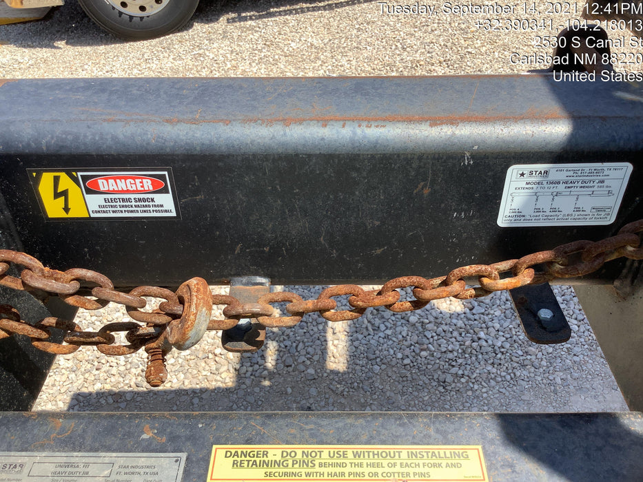 2019 STAR INDUSTRIES M1360B - Star JIB Boom