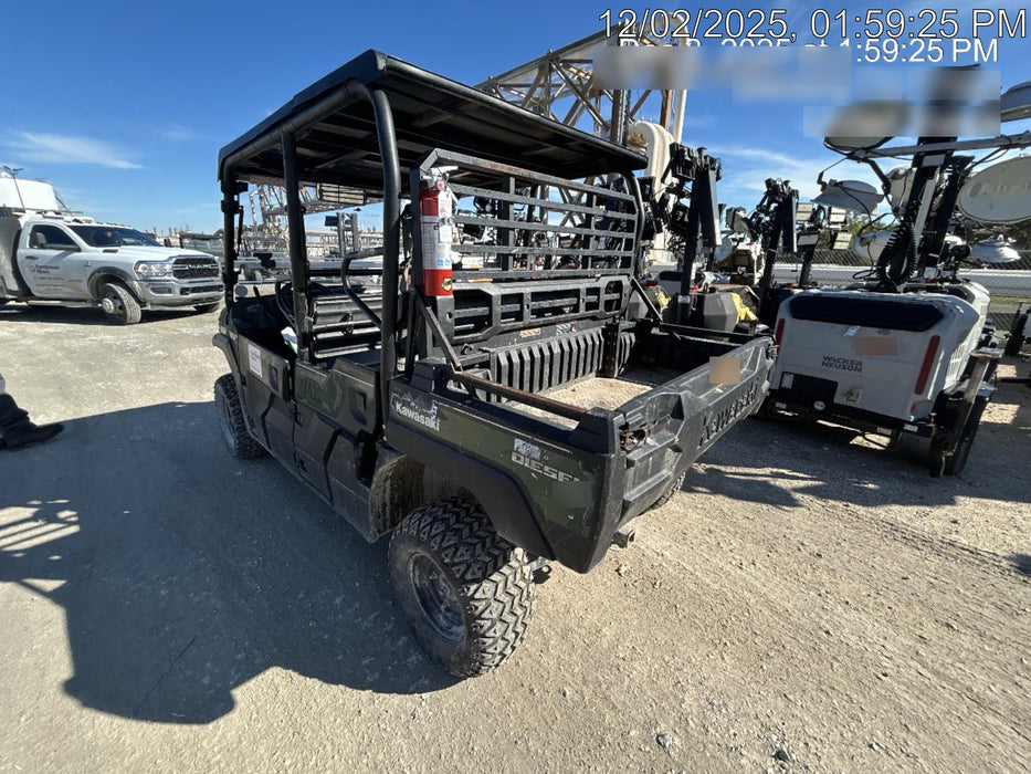 2019 Kawasaki Mule PRO-DXT Movement Alarm, Beacon, Hard Top, ES Track Hardware