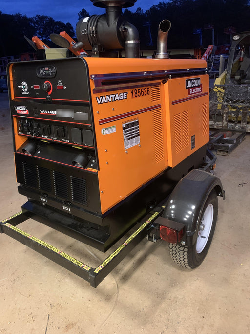 2021 Lincoln Electric Vantage 549X Ready Pak 3, ORANGE (includes trailer, cable rack, fender light kit)