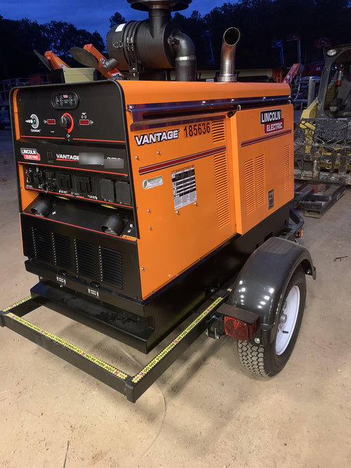 2021 Lincoln Electric Vantage 549X Ready Pak 3, ORANGE (includes trailer, cable rack, fender light kit)